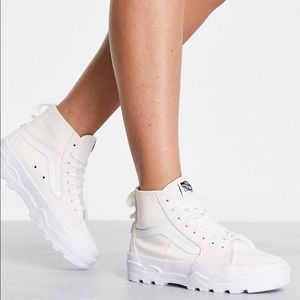 Vans Womens Sentry SK8 Hi White